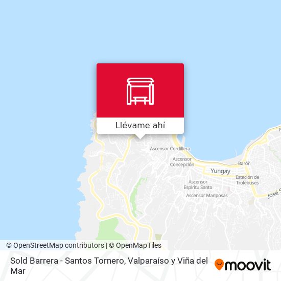 Mapa de Sold Barrera - Santos Tornero
