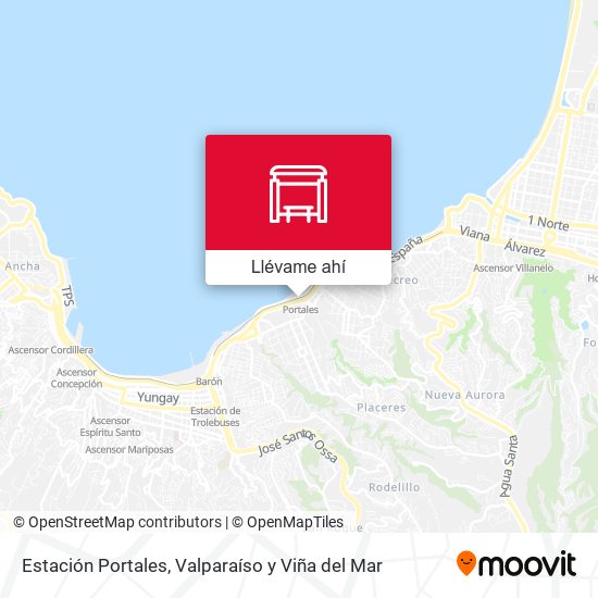 Mapa de Estación Portales