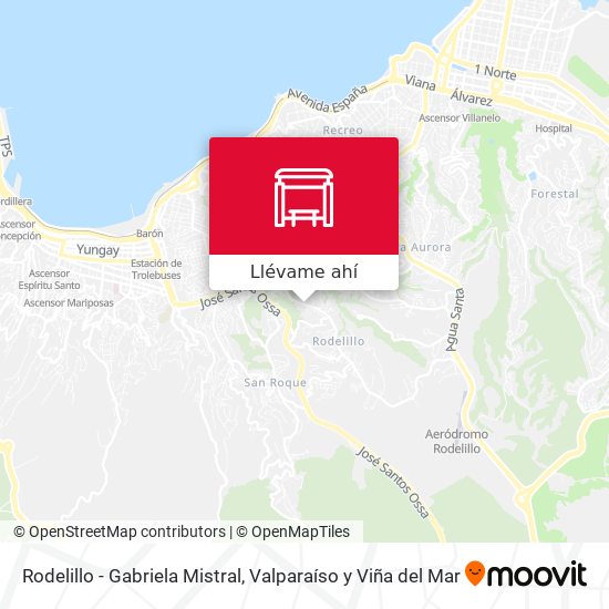 Mapa de Rodelillo - Gabriela Mistral