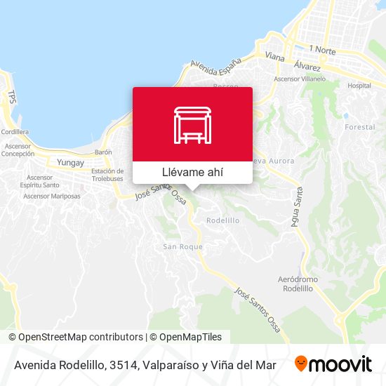 Mapa de Avenida Rodelillo, 3514