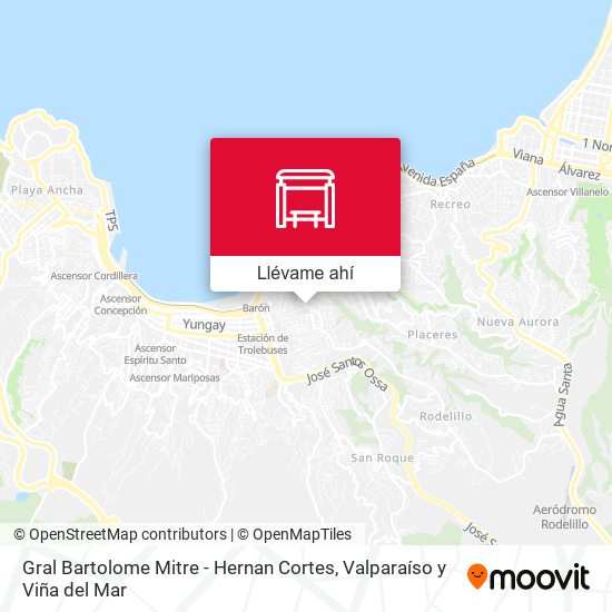 Mapa de Gral Bartolome Mitre - Hernan Cortes
