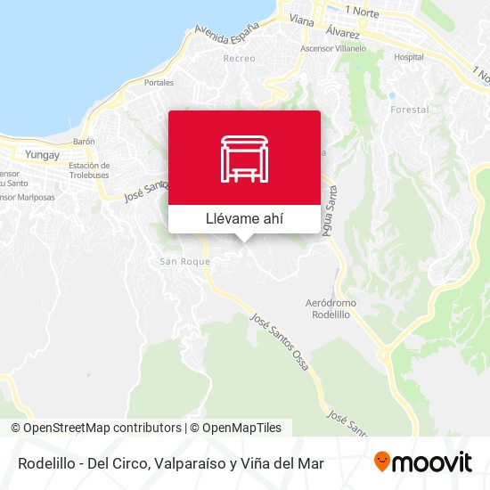 Mapa de Rodelillo - Del Circo