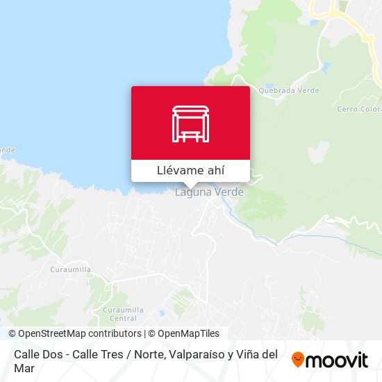 Mapa de Calle Dos - Calle Tres / Norte