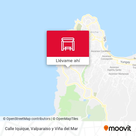 Mapa de Calle Iquique