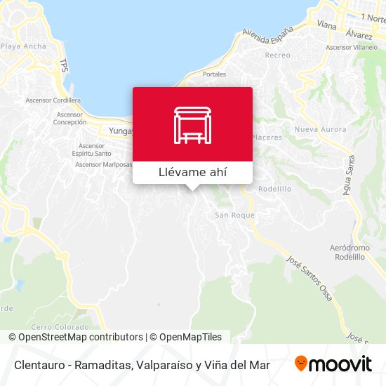 Mapa de Clentauro - Ramaditas