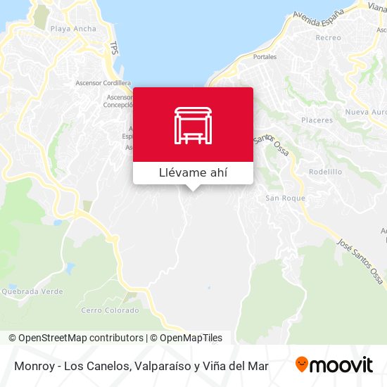 Mapa de Monroy - Los Canelos