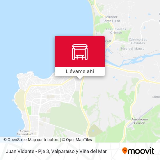 Mapa de Juan Vidante - Pje 3