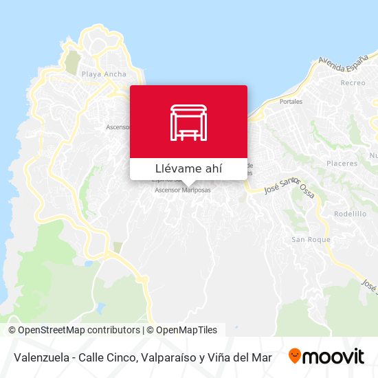 Mapa de Valenzuela - Calle Cinco