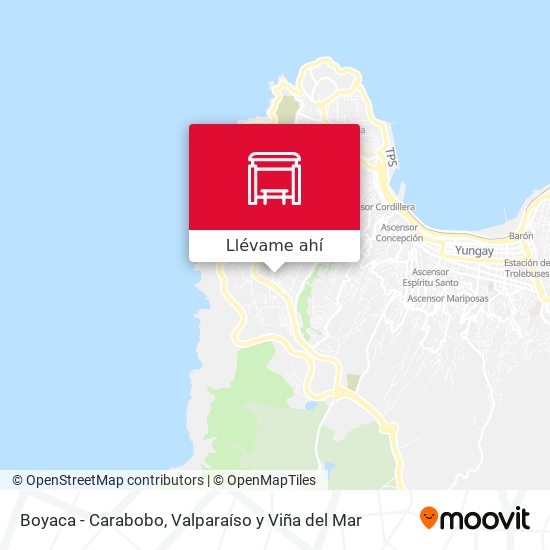 Mapa de Boyaca - Carabobo