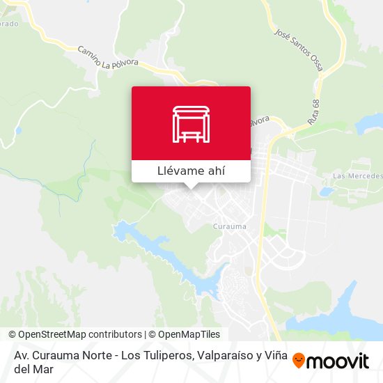 Mapa de Av. Curauma Norte - Los Tuliperos