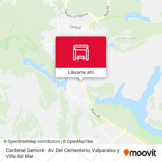 Mapa de Cardenal Samoré - Av. Del Cementerio