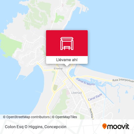 Mapa de Colon Esq O Higgins