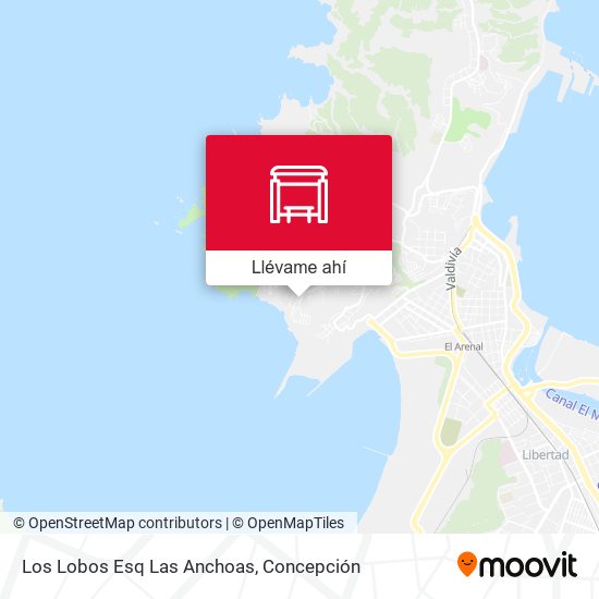 Mapa de Los Lobos Esq Las Anchoas