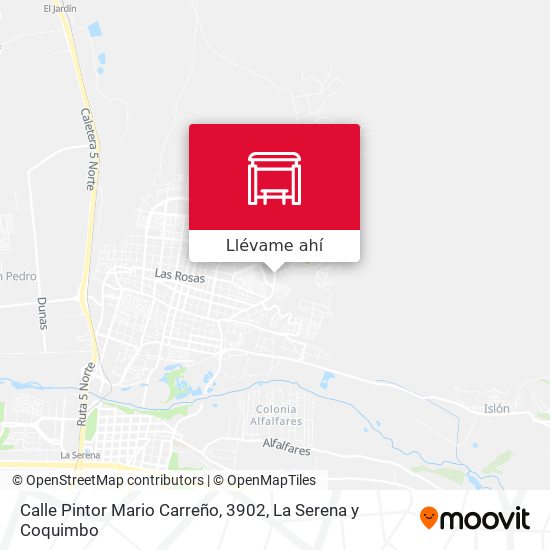 Mapa de Calle Pintor Mario Carreño, 3902