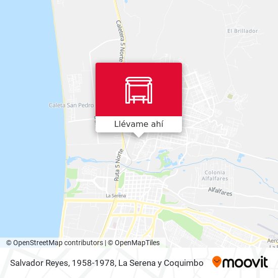 Mapa de Salvador Reyes, 1958-1978