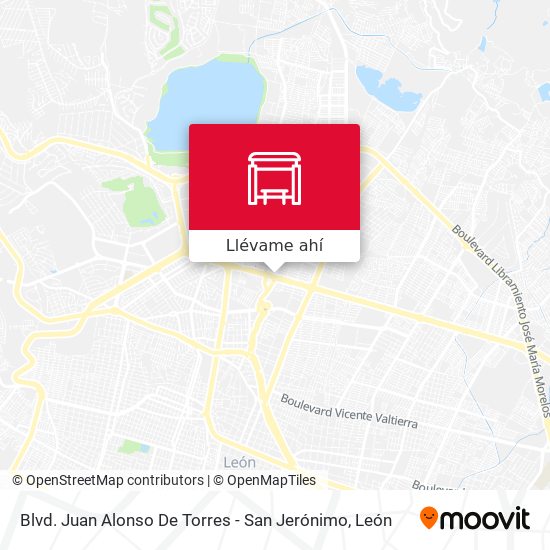 Mapa de Blvd. Juan Alonso De Torres  - San Jerónimo