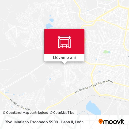 Mapa de Blvd. Mariano Escobedo 5909 - León II