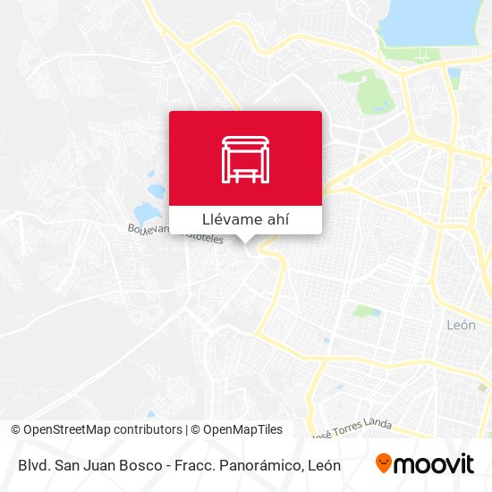 Mapa de Blvd. San Juan Bosco - Fracc. Panorámico