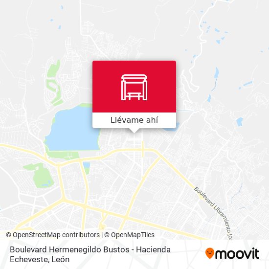 Mapa de Boulevard Hermenegildo Bustos - Hacienda Echeveste