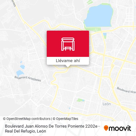 Mapa de Boulevard Juan Alonso De Torres Poniente 2202e - Real Del Refugio