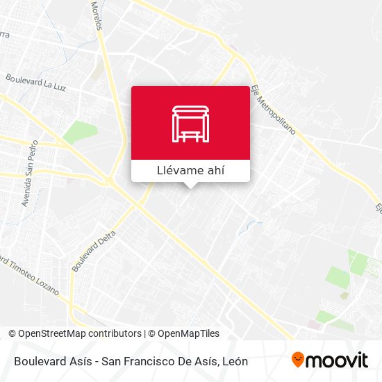 Mapa de Boulevard Asís - San Francisco De Asís