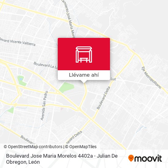 Mapa de Boulevard Jose Maria Morelos 4402a - Julian De Obregon