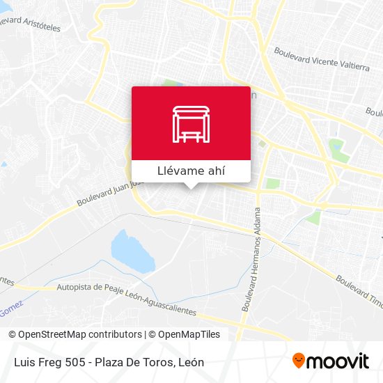 Mapa de Luis Freg 505 - Plaza De Toros