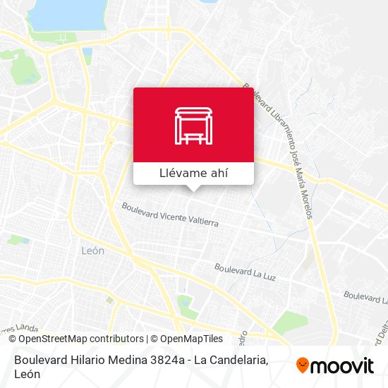 Mapa de Boulevard Hilario Medina 3824a - La Candelaria