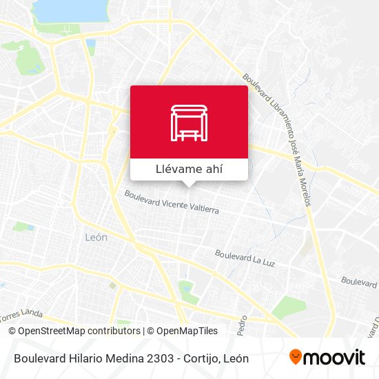 Mapa de Boulevard Hilario Medina 2303 - Cortijo