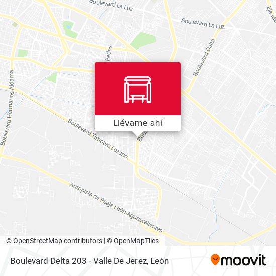 Mapa de Boulevard Delta 203 - Valle De Jerez