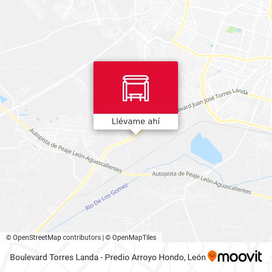 Mapa de Boulevard Torres Landa - Predio Arroyo Hondo