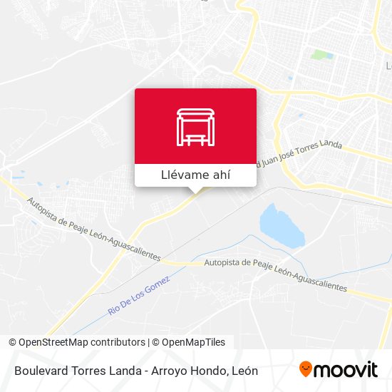 Mapa de Boulevard Torres Landa - Arroyo Hondo