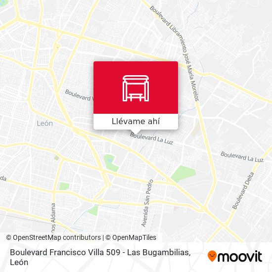 Mapa de Boulevard Francisco Villa 509 -  Las Bugambilias
