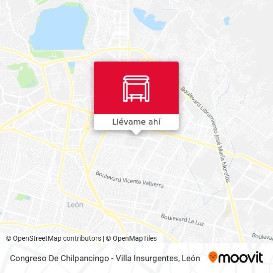 Cómo llegar a Congreso De Chilpancingo - Villa Insurgentes en León en  Autobús?