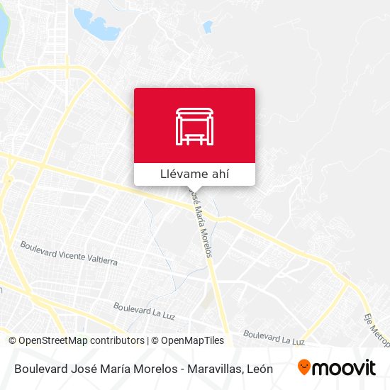 Mapa de Boulevard José María Morelos - Maravillas