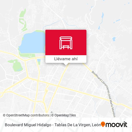Mapa de Boulevard Miguel Hidalgo -  Tablas De La Virgen