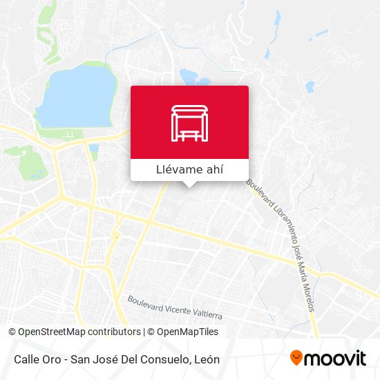 Mapa de Calle Oro -  San José Del Consuelo