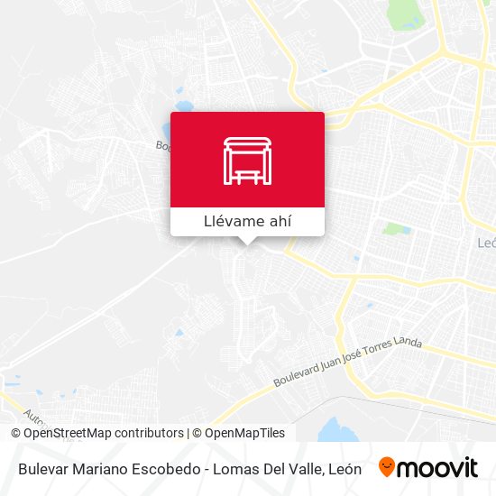 Mapa de Bulevar Mariano Escobedo -  Lomas Del Valle