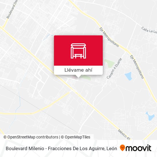 Mapa de Boulevard Milenio -  Fracciones De Los Aguirre
