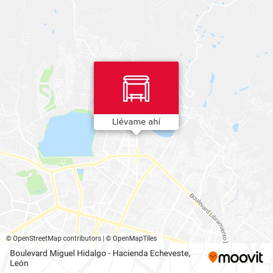 Mapa de Boulevard Miguel Hidalgo  -  Hacienda Echeveste