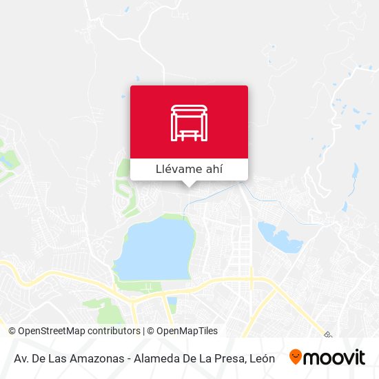 Mapa de Av. De Las Amazonas - Alameda De La Presa