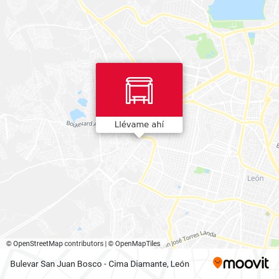 Mapa de Bulevar San Juan Bosco -  Cima Diamante