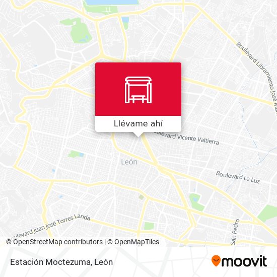 Mapa de Estación Moctezuma