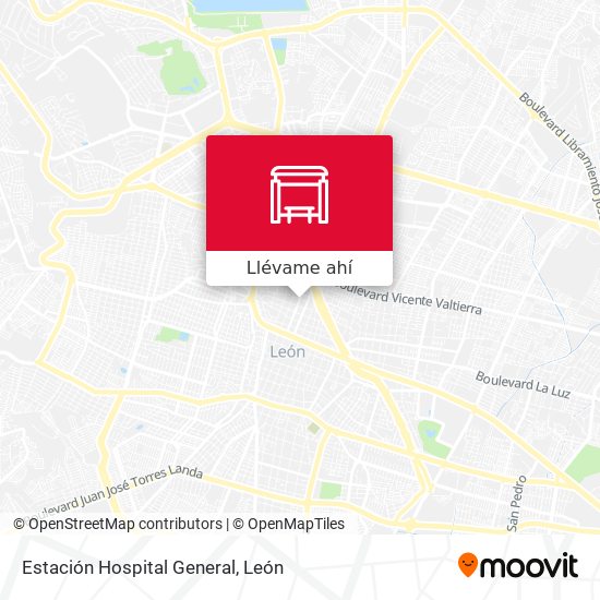 Mapa de Estación Hospital General