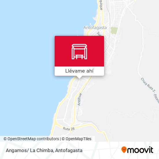 Mapa de Angamos/ La Chimba