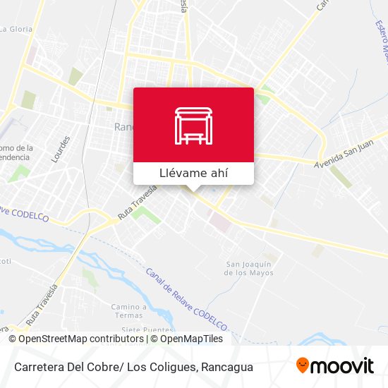 Mapa de Carretera Del Cobre/ Los Coligues
