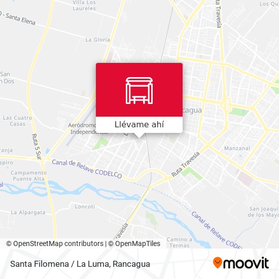 Mapa de Santa Filomena / La Luma