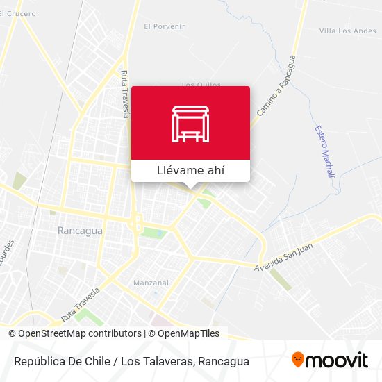 Mapa de República De Chile / Los Talaveras