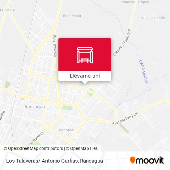 Mapa de Los Talaveras/ Antonio Garfias