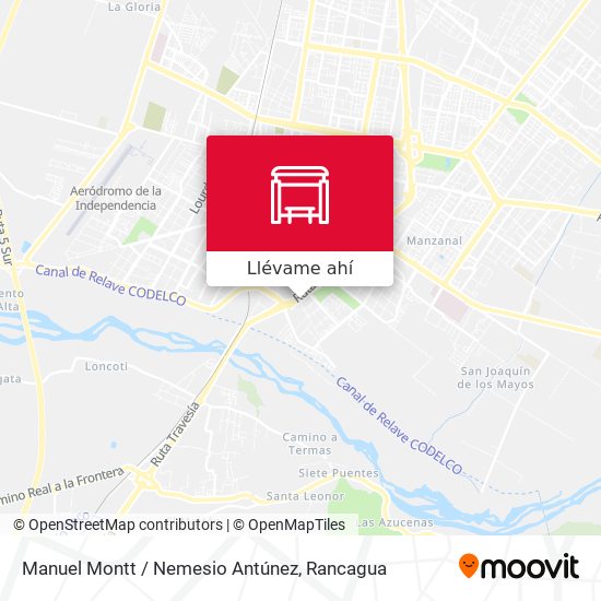 Mapa de Manuel Montt / Nemesio Antúnez